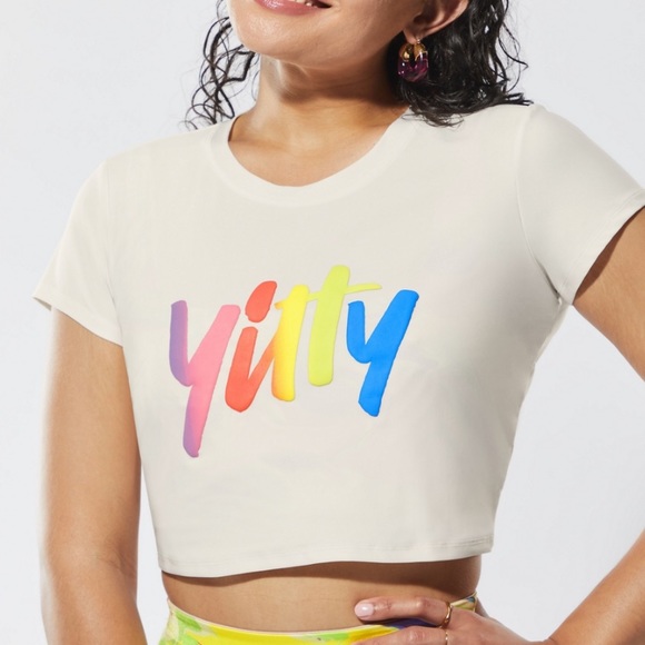 YITTY🌈 Pride Cropped Tee 1X - Picture 2 of 5